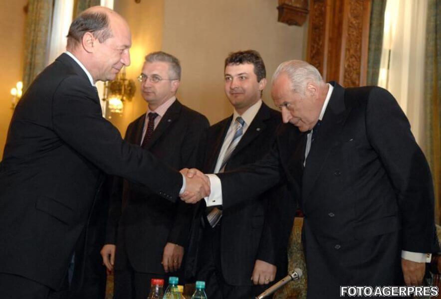 Traian Basescu si Dan Voiculescu