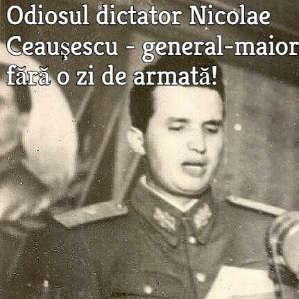 Dictatorul comunist Nicolae Ceausescu