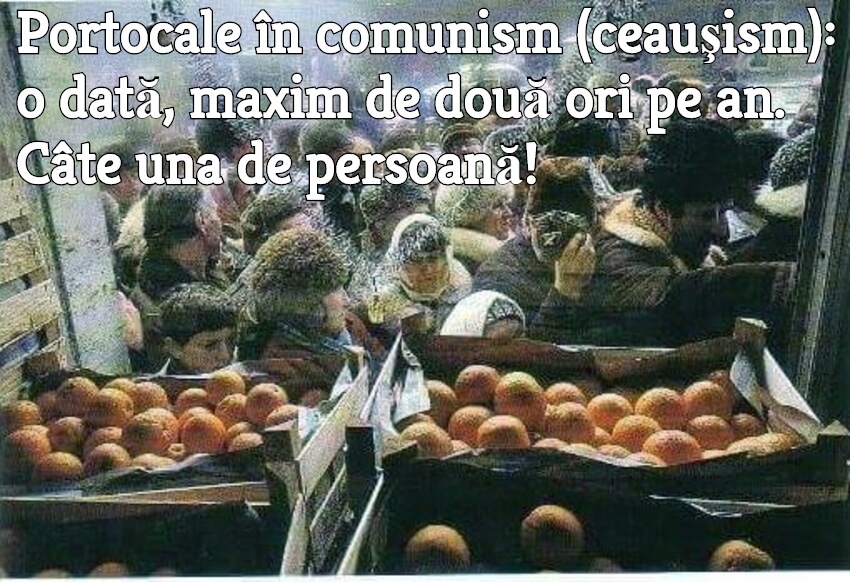 Ratia de portocale in comunism