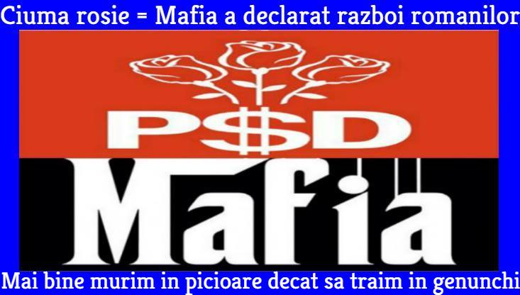 PSD = ciuma roşie = mafia