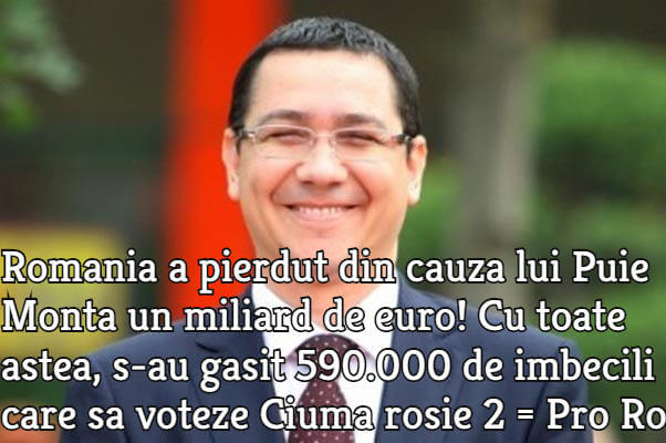 Victor Ponta, Puie Monta