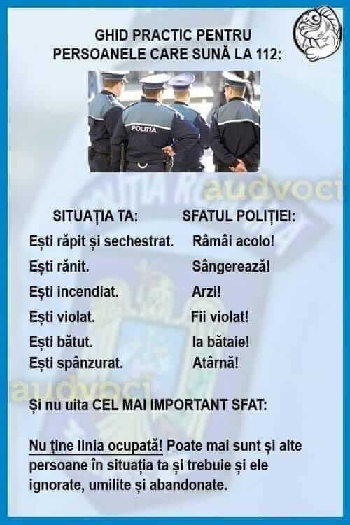 Politia, 112