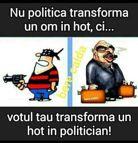Hot versus politician