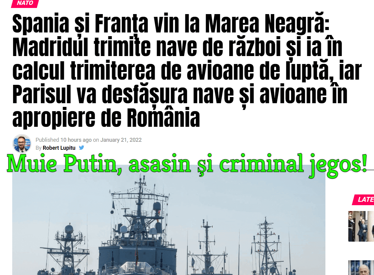 NATO, Putin