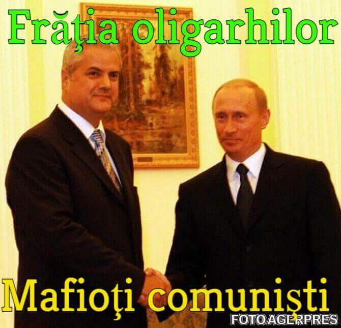 Mafiotii Adrian Nastase si Vladimir Putin