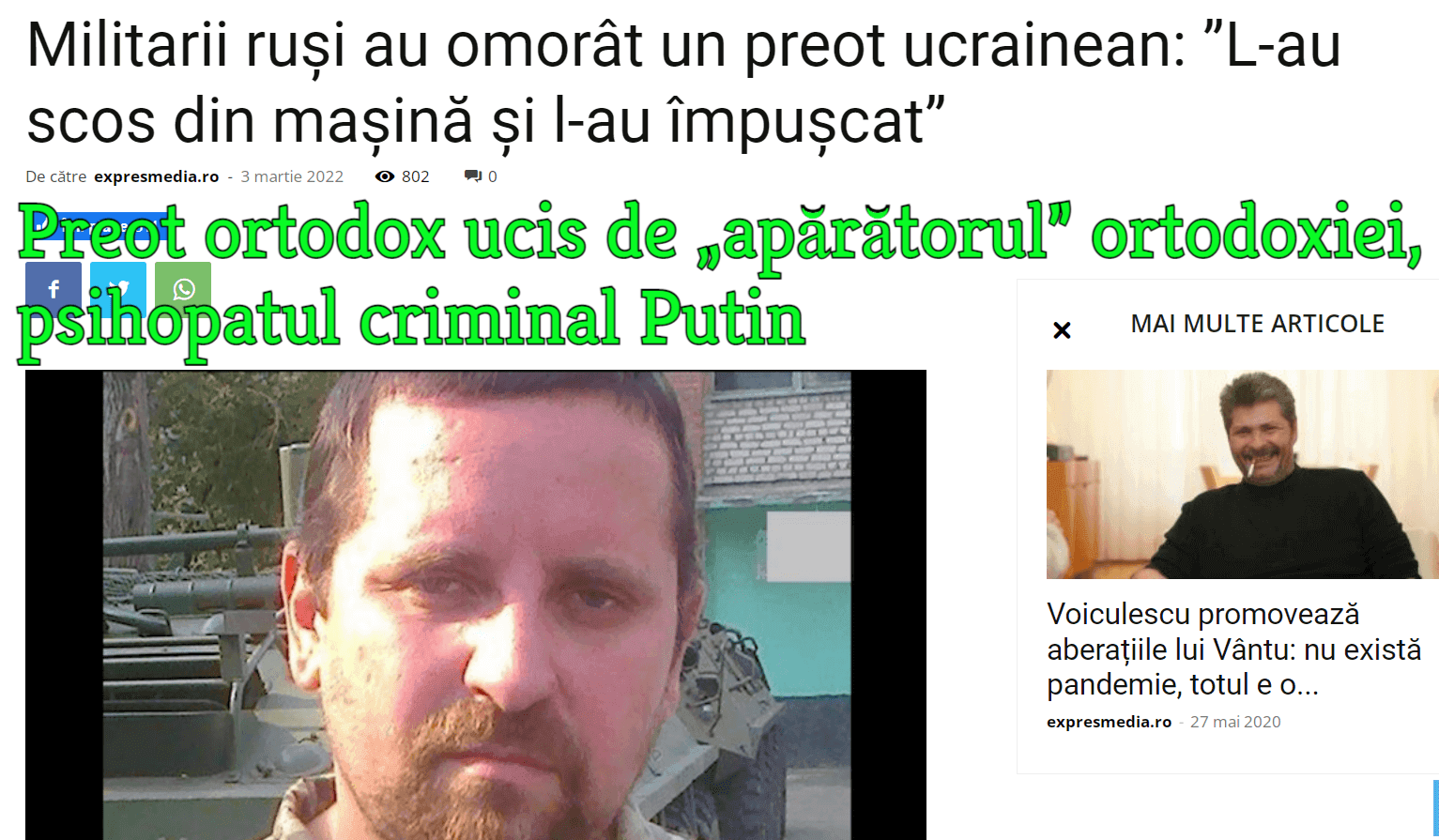 Crimele rusilor in Ucraina