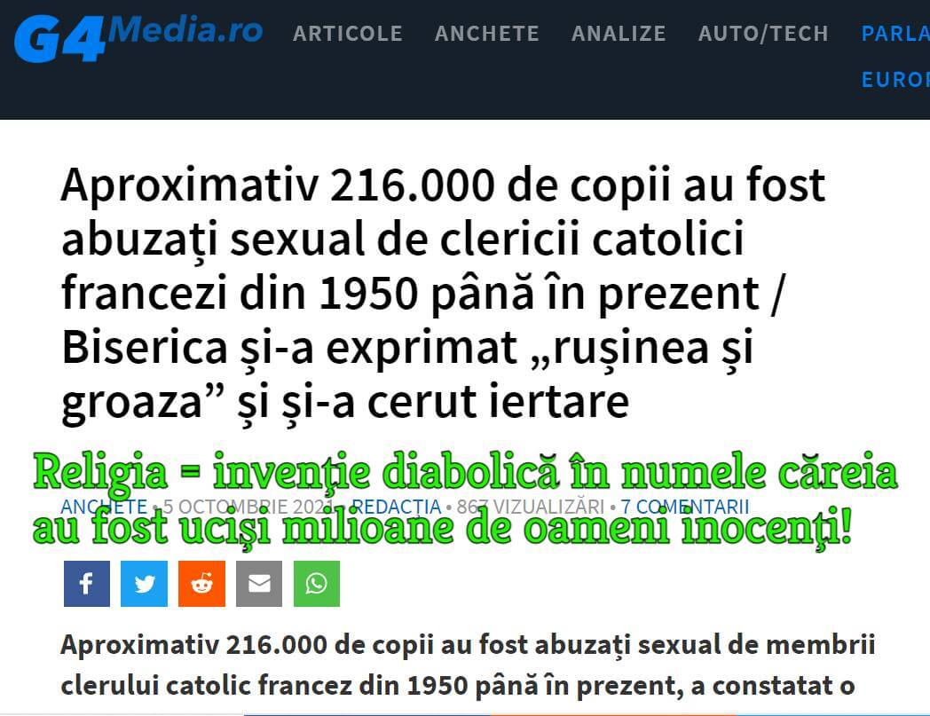 Copii abuzati sexual de clericii catolici