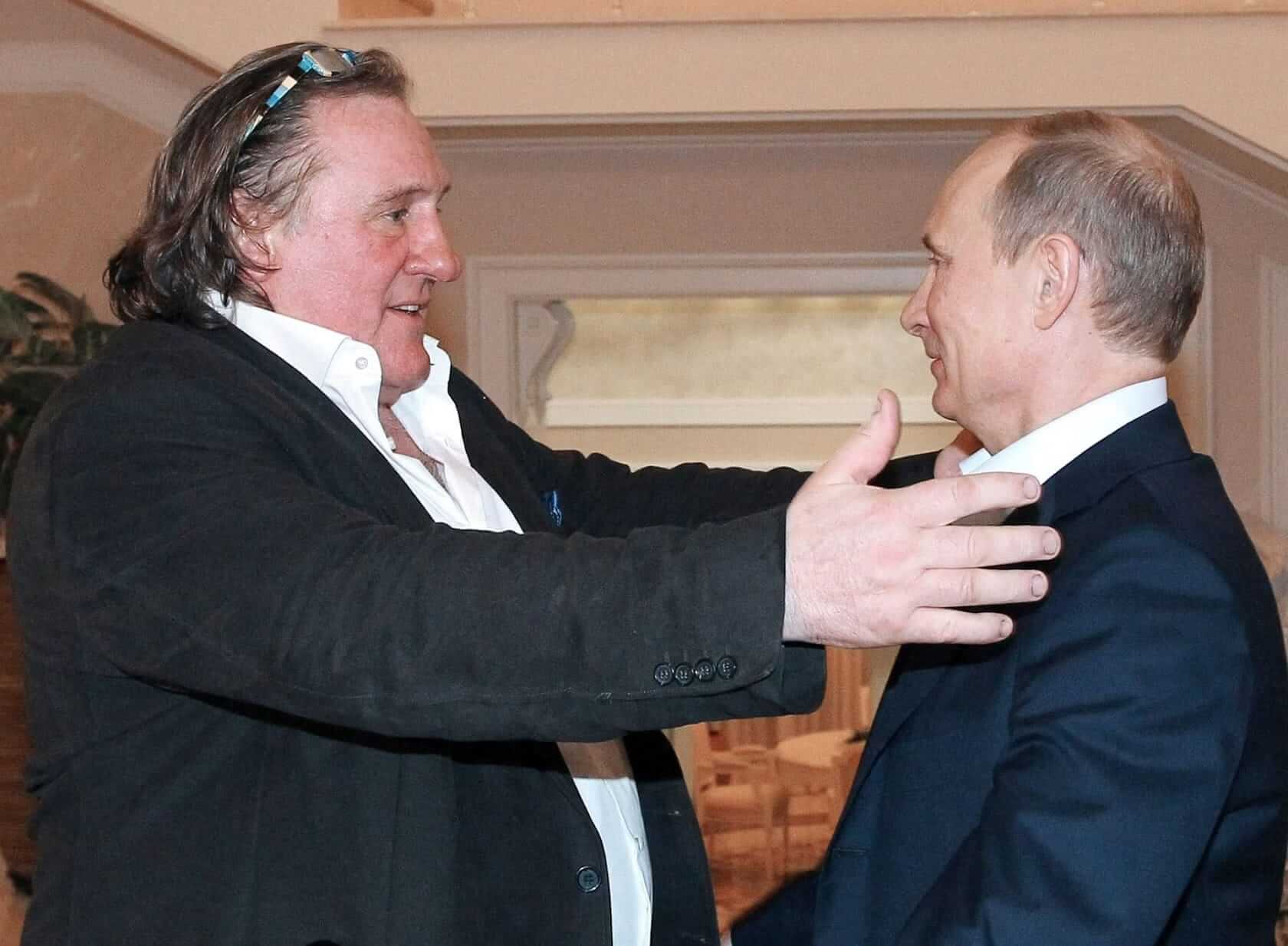 Gerard Depardieu, pupincuristul criminalului de război Putin