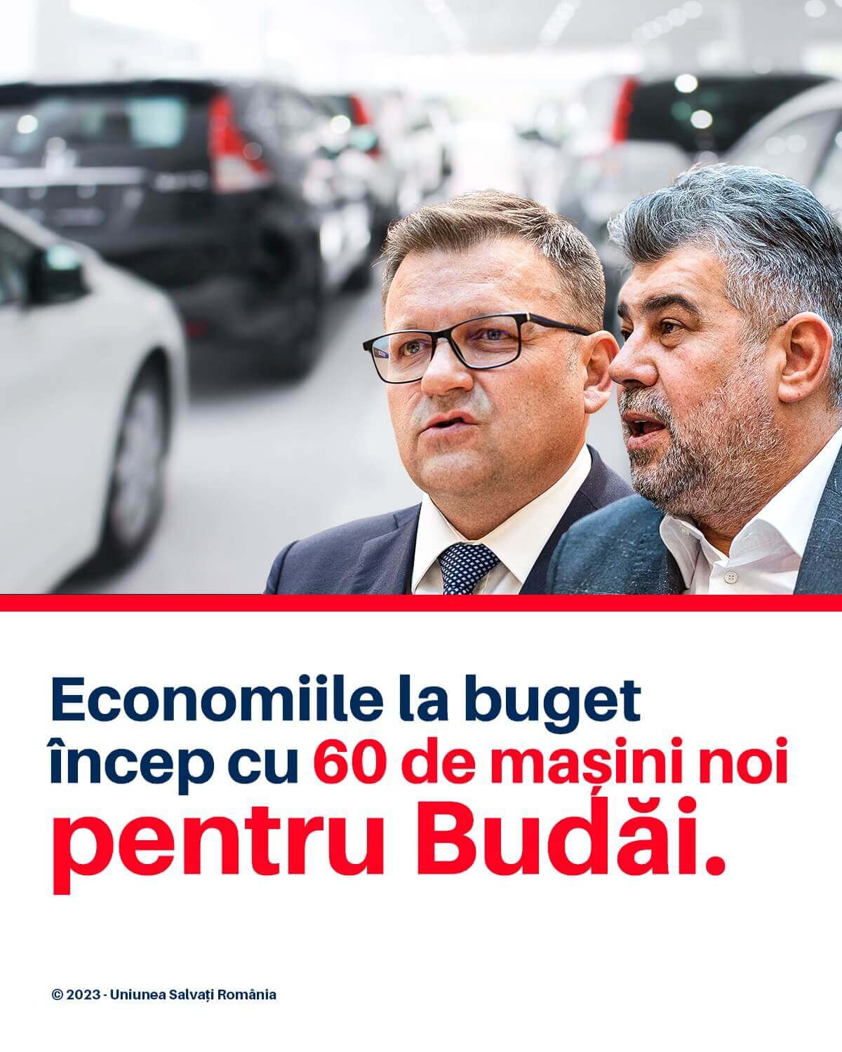 PSD, Budai, economie la buget
