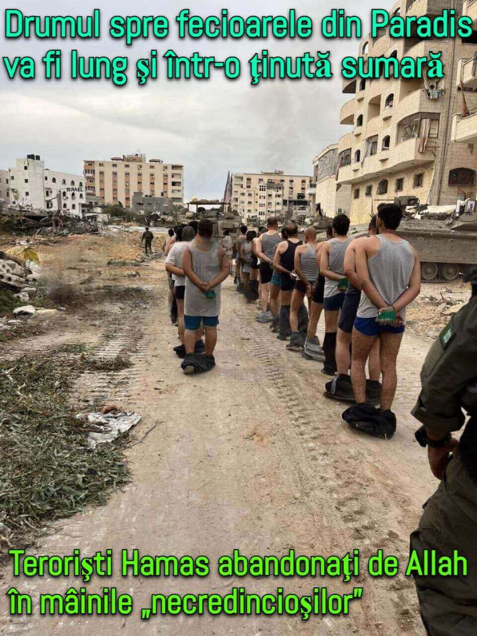 Terorişti Hamas ajunşi prizonieri