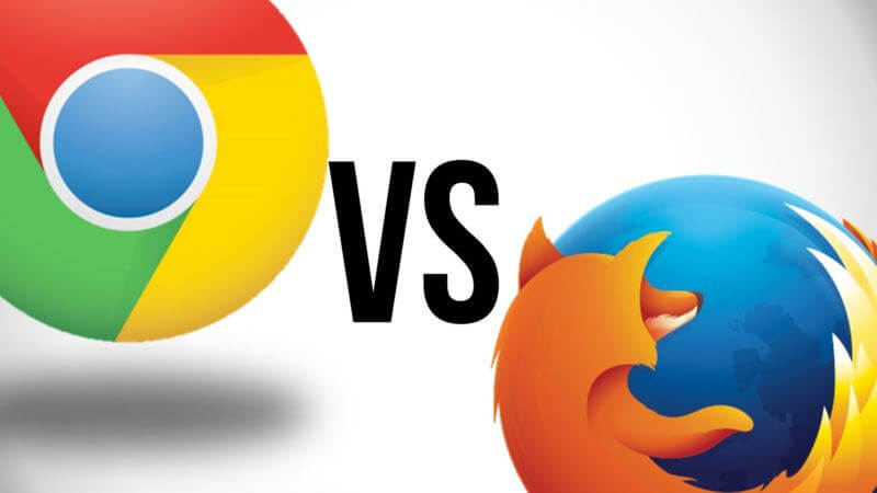 Chrome versus Firefox