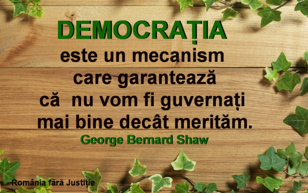 Citat George Bernard Shaw despre democratie