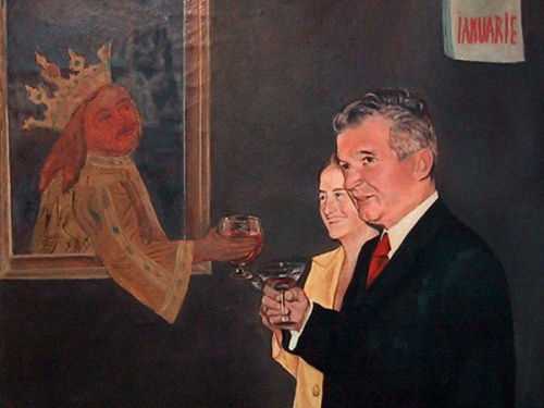 Dan Hatmanu, Ceausescu