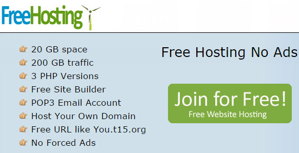 Free hosting