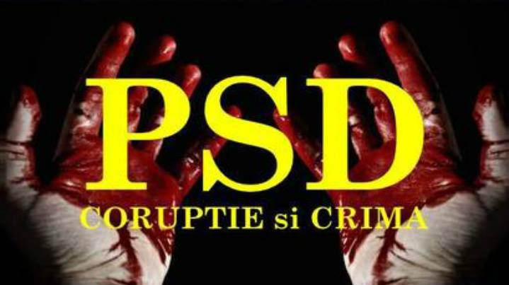 PSD = coruptie si crima