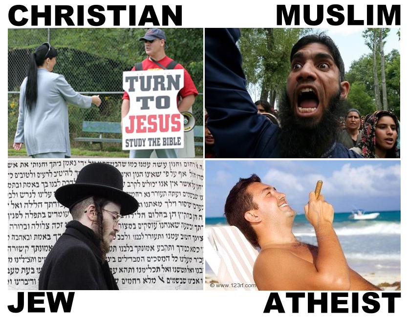 Religie versus ateism