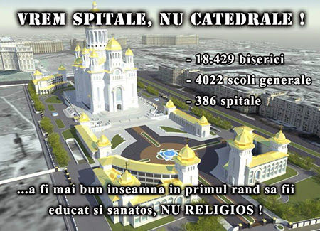 Vrem spitale, nu catedrale!