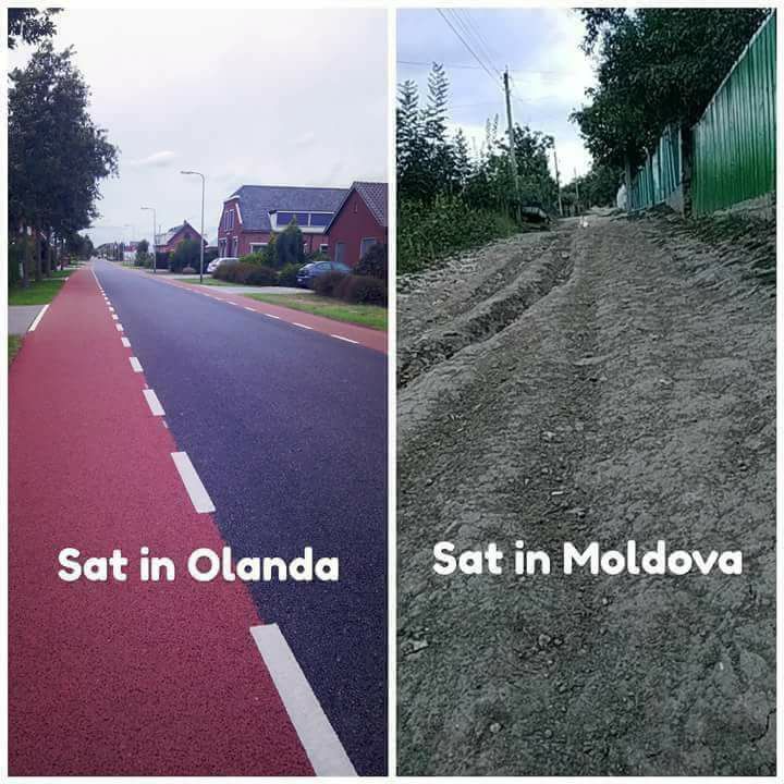 Sat Olanda versus sat Moldova