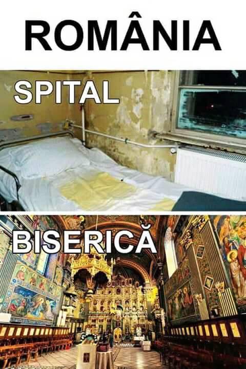 Spital versus biserica